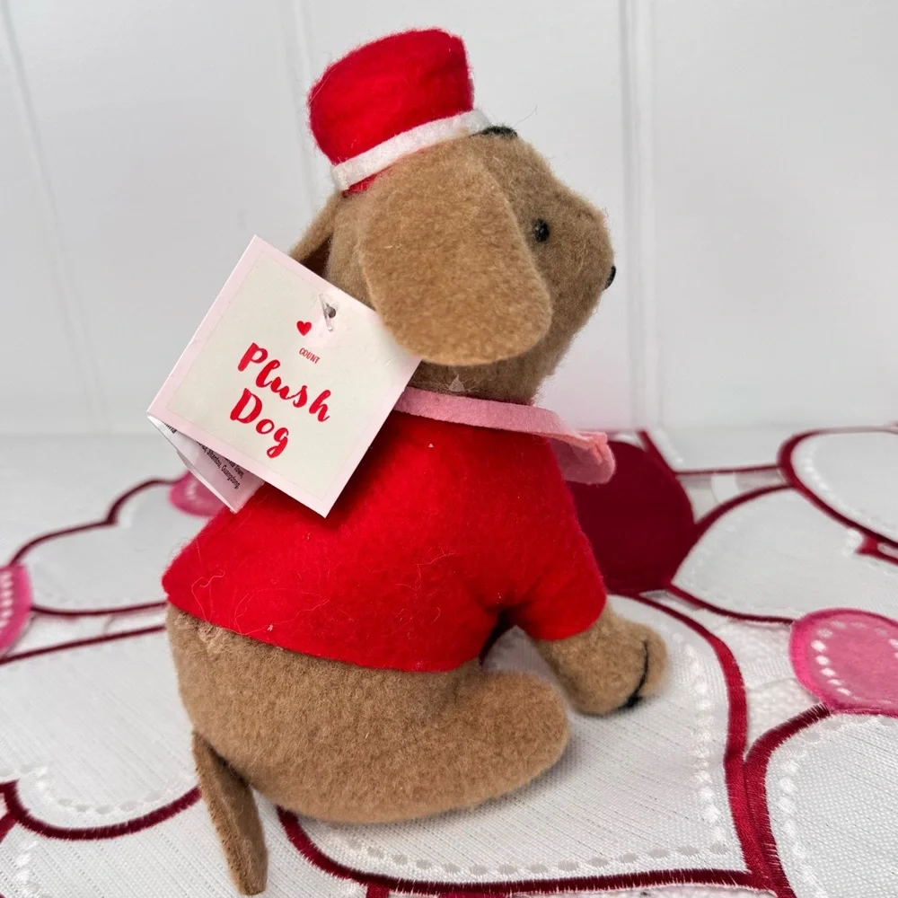NEW Target Bullseye Playground Valentines Day Postman Plush Dog